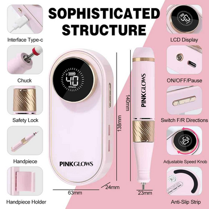 Professional Rechargeable Nail Drill