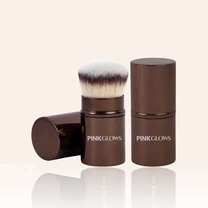 1PC Retractable Kabuki Blush Brush