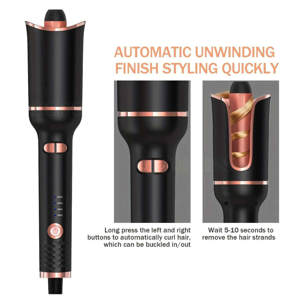 Automatic Rotating Hair Curler