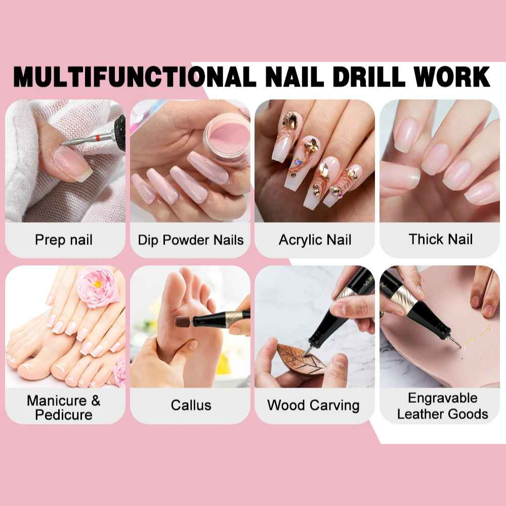 Professional Rechargeable Nail Drill