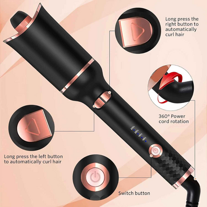 Automatic Rotating Hair Curler